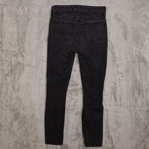 L'agence jeans Margot skinny high rise‎ women's 26 black distressed - Picture 9 of 14